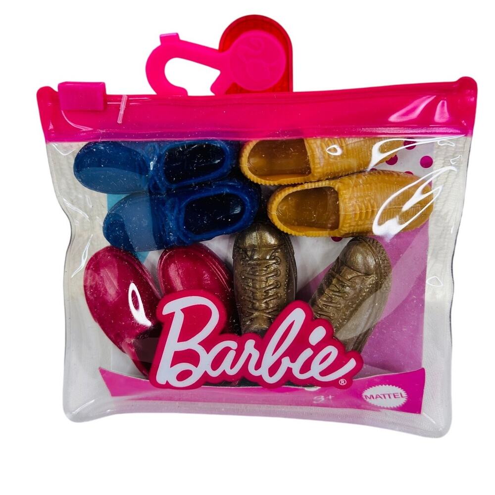 5 for $25| Barbie Ken Shoes Multi-Pack Sneakers, Slip On Oxford Accessories‎